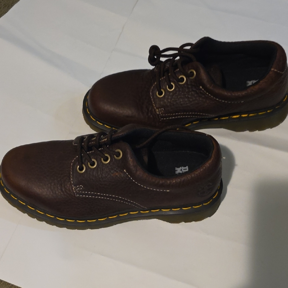 Dr. Martens Brown Leather Shoes